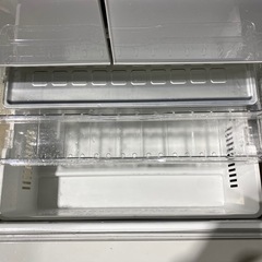 ●6ドア冷蔵庫 HITACHI ガラストップ / R-XG4300G / 430L の画像