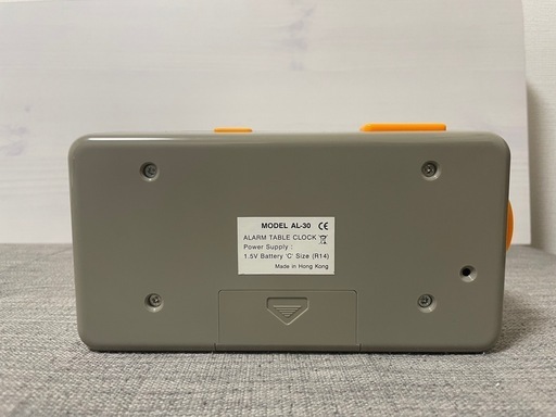 ★動作品★TWEMCO トゥエンコ パタパタ時計　AL-30グレー 目覚まし時計 楽天市場】パタパタ 時計 TWEMCO DESK TOP ALARM CLOCK AL-30GYB