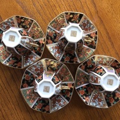 古伊万里　青藍窯　カップ&ソーサー
の画像