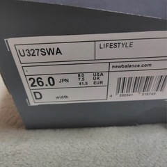 【新品未使用】New Balance U327SWA 26cmの画像