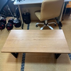 おしゃれ家具♩折りたたみテーブル カジュアルスタイル ローテーブルの画像