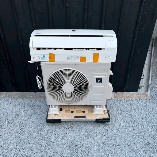 シャープセパレートルームエアコン 空冷式冷房・暖房兼用2019年製