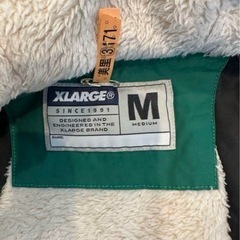XLARGE アウタージャケット（Mサイズ・グリーン）の画像