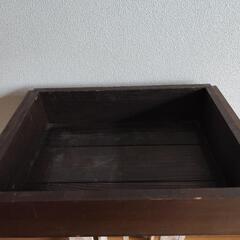 ウッドBOX　木箱　収納の画像