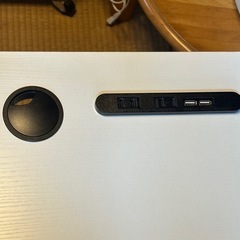 大人気‼️AC、USBコンセント付き L字デスク コーナーデスク オフィス ゲーミングデスクの画像