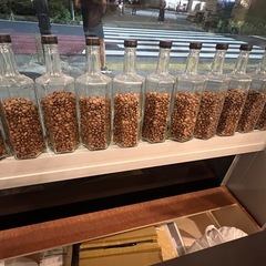 【合計20本】COFFEE コーヒー豆の入った瓶セット 珈琲豆の画像