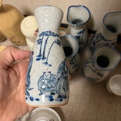 とっくりとおちょこ　徳利とお猪口の画像