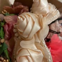 可愛いヘアアクセサリーの画像