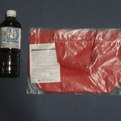 トートバッグ (未使用)　赤の画像