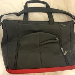 PUMA 2WAYトートバッグ 黒の画像