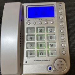 【美品】電話機（動作確認済）の画像