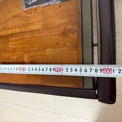 【中古】タイムレスコンフォート　ローテーブル（100cm×50cm×36cm）の画像