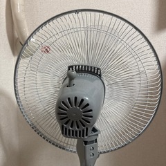 8/26まで 扇風機 新品未使用 グレーの画像