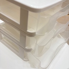 小物収納 クリアケースセットの画像