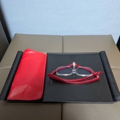 おしゃれ〜‼️赤のルーペの画像
