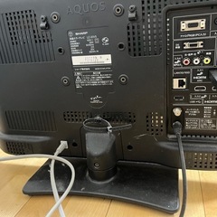 SHARP  AQUOS テレビ　20インチの画像