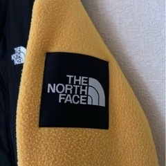 THE NORTH FACE デナリジャケット イエロー/ブラック　ロゴ刺繍　Sの画像