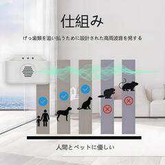 ネズミ⭐️駆除 超音波 鼠駆除 ゴキブリ駆除 害虫超音波撃退器 3つの周波数の画像