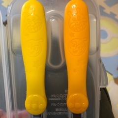 アンパンマン 幼児用スプーン フォーク ケース付きの画像
