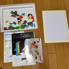 くもん　知育玩具　パズル　セットの画像