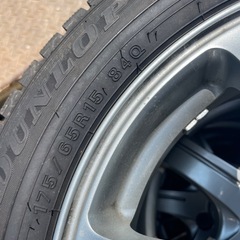 24年製タイヤホイールセット4本の画像