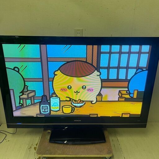  24911  ハイビジョンプラズマテレビ　Wooo 幅124cm HITACHI  50V ◆大阪市内・東大阪市他 6,000円以上