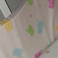 まとめ買い0円！未使用品　ベビー布団セットとベッドガードの画像