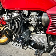 CBX400F 検R9.7/PCフレーム400エンジン/アルマイトホイール/NC07 逆車 国内 の画像