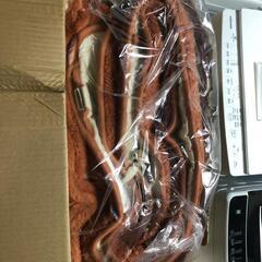 【松本市引き取り限定】⭐未使用⭐広電電気しき毛布らく寝ぼう（テラコッタ）の画像