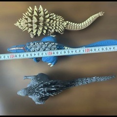 美品ムービーモンスターシリーズ3体セットゴジラ2023キャラクタートイの画像