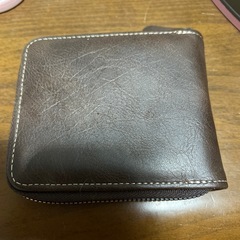 BATSHIOE 二つ折り財布　ブラウンの画像