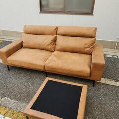交渉可能CRASH GATE プルート 2.5人掛けソファ(オットマン付き)の画像