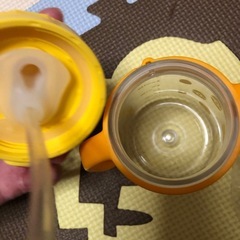 リッチェル ピカチュウ ストローマグ 替えストロー付きの画像