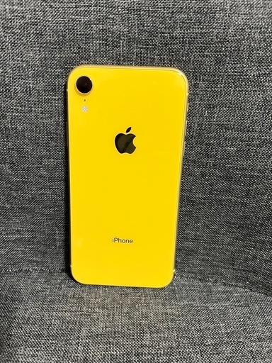 極上品　iPhone XR 128GB イエロー　SIMフリー