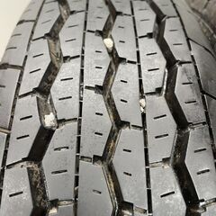 BS BRIDGESTONE RD-613 165R13LT 6PR 13インチ 夏タイヤ 4本 20年製 バリ溝 プロボックス サクシード等　(STK010)の画像
