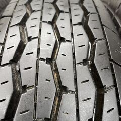 BS BRIDGESTONE RD-613 165R13LT 6PR 13インチ 夏タイヤ 4本 20年製 バリ溝 プロボックス サクシード等　(STK010)の画像