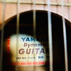 50年前のギター YAMAHA アンティークの画像
