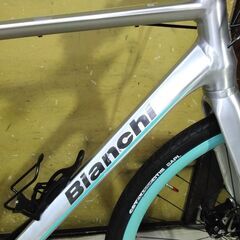 ★受付終了/23日お渡し予定★Bianch🇮🇹ROMA3 Fバーロード 175cm～24段変速 前後タイヤ🆕 極上車 配達可の画像
