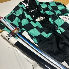 110サイズ　鬼滅の刃　ハロウィン　炭治郎の画像