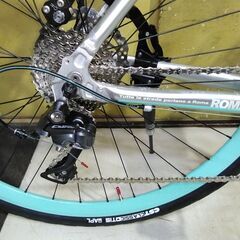 ★受付終了/23日お渡し予定★Bianch🇮🇹ROMA3 Fバーロード 175cm～24段変速 前後タイヤ🆕 極上車 配達可の画像