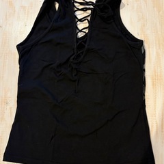 希少品！セクシートップス　ブラック　フリーサイズの画像