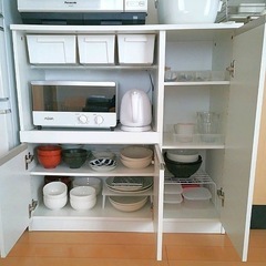 ニトリ　レンジ台の画像