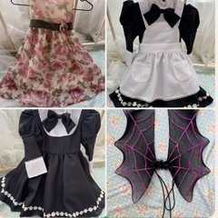 キッズドレスなど20点とヘアアクセセットの画像