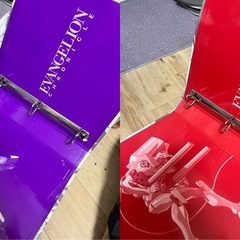 🟣新世紀エヴァンゲリオン🟢バインダー2冊セットの画像