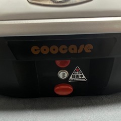 CooCaseクーケースフルセット‼️ アストラv50トップケース パールホワイト キャリア付の画像