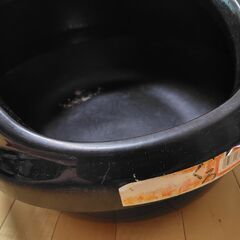 中古※猫用トイレ黒の画像