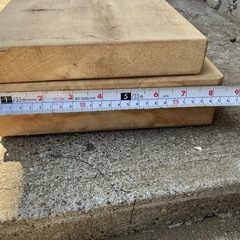 長方形厚板　3枚セット　作業台　まな板の画像