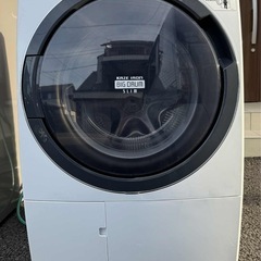 2018年式 10kg/6kg HITACHI ドラム式洗濯機 BD-SG100BL の画像