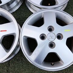 三菱 ミツビシ純正 14インチ EKワゴン【富山】EKスポーツ ミニカ 軽乗用車 DAYZ デイズ ek 中古4本 14インチ 車検対応 アルミホイールの画像