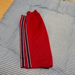 チャンピオン　レッド　ハーフパンツの画像